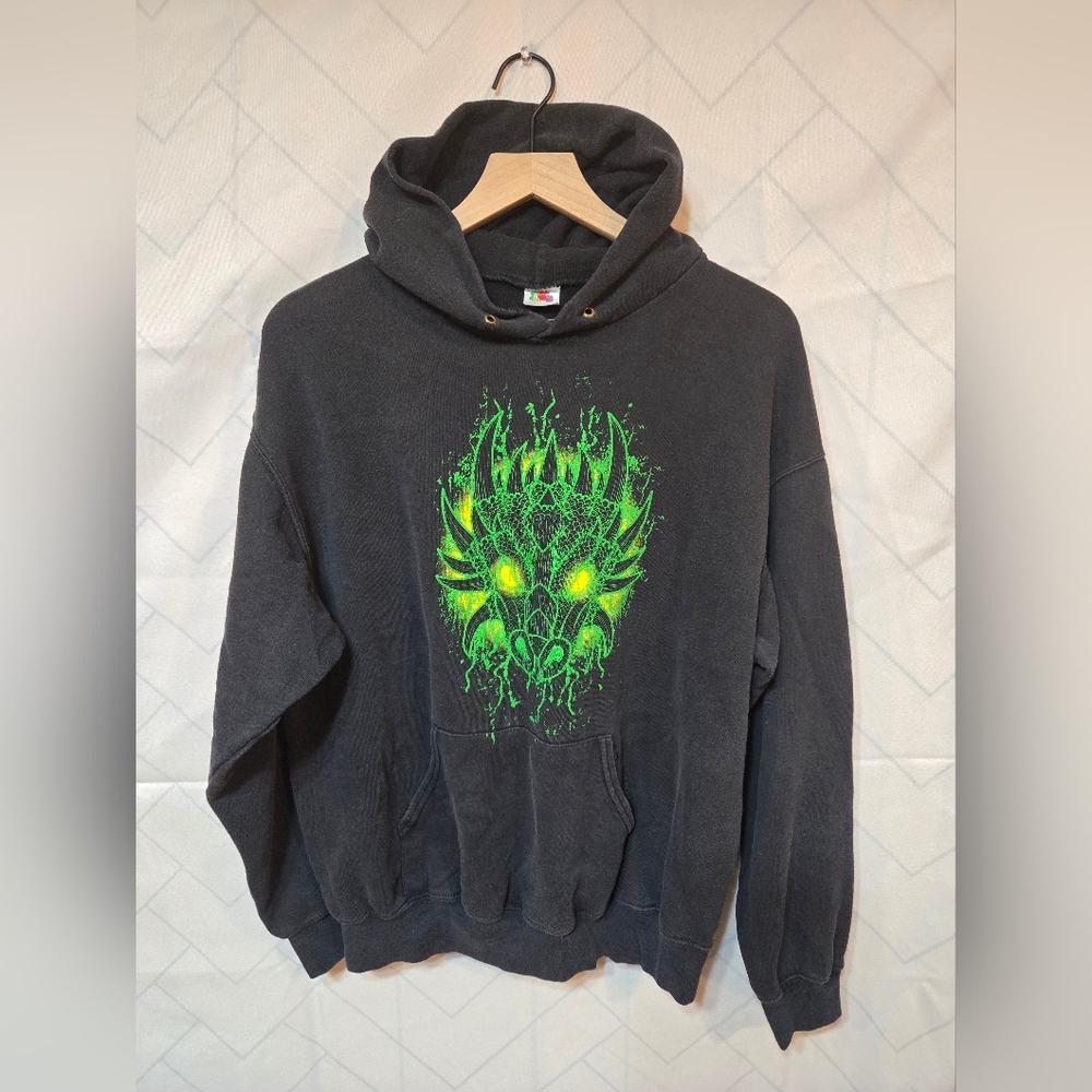 Black & Green Dragon Sweatshirt
